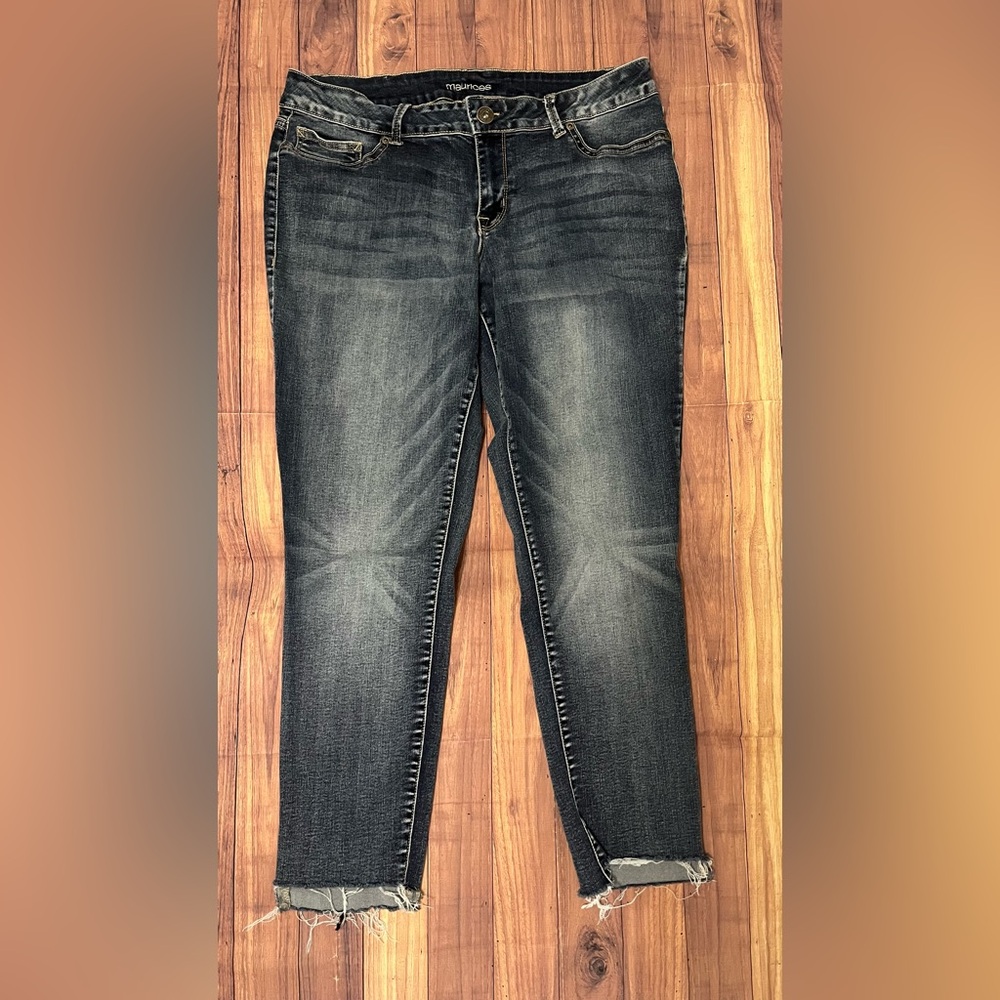 Maurices Dark Blue Women's Skinny Jeans